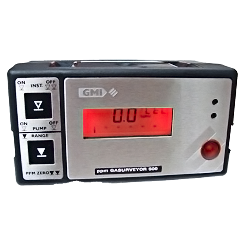 Recursos do PPM Gasurveyor 500 Portable Gas Leak Detector
